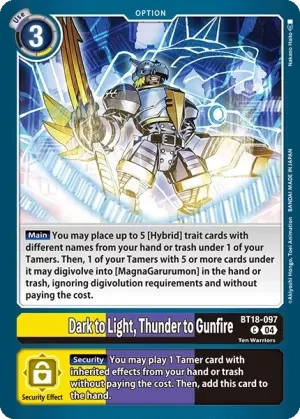 Dark to Light, Thunder to Gunfire