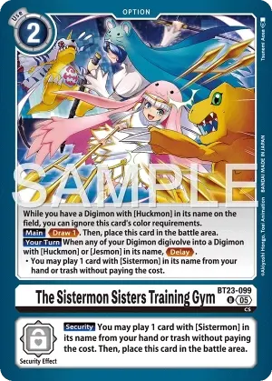 The Sistermon Sisters Training Gym