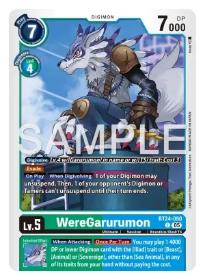 WereGarurumon