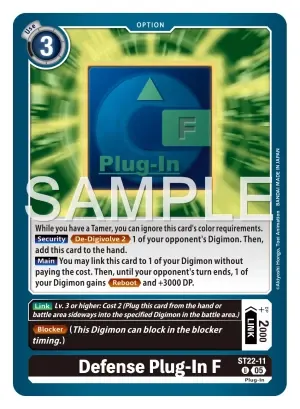 Defense Plug-In F