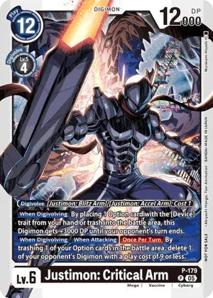 Justimon: Critical Arm