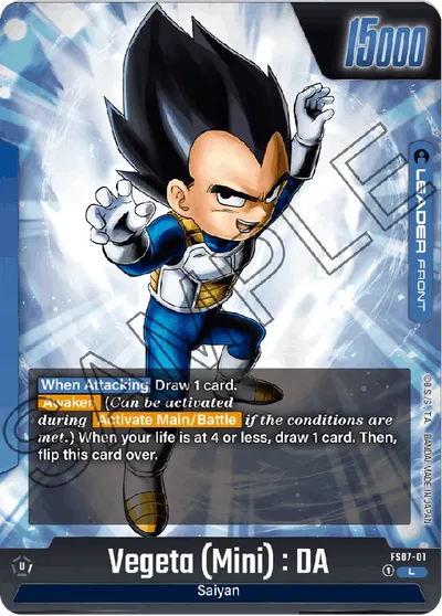 Vegeta (Mini): DA