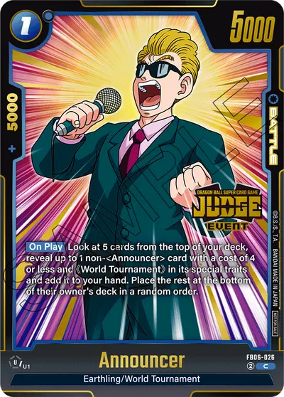 Announcer