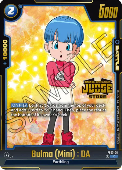Bulma (Mini): DA
