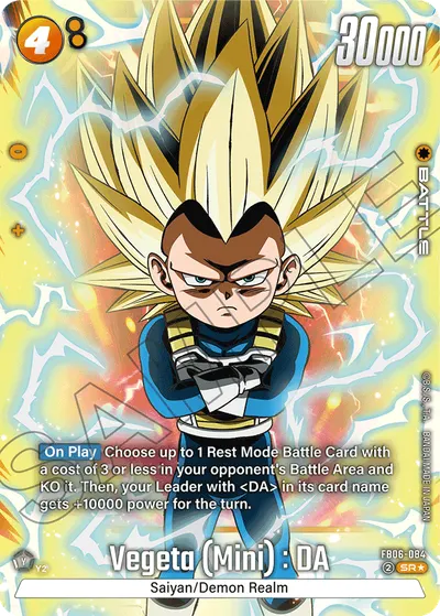 Vegeta (Mini): DA