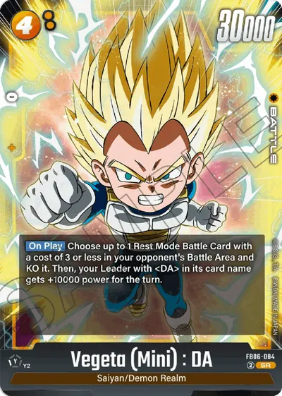 Vegeta (Mini): DA