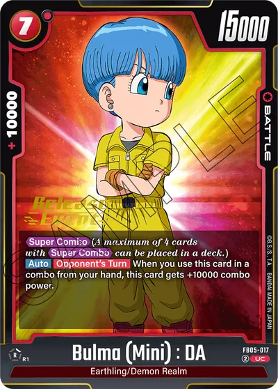 Bulma (Mini): DA