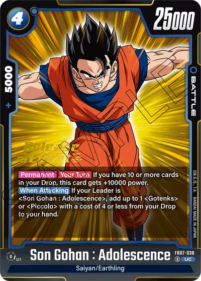 Son Gohan: Adolescence