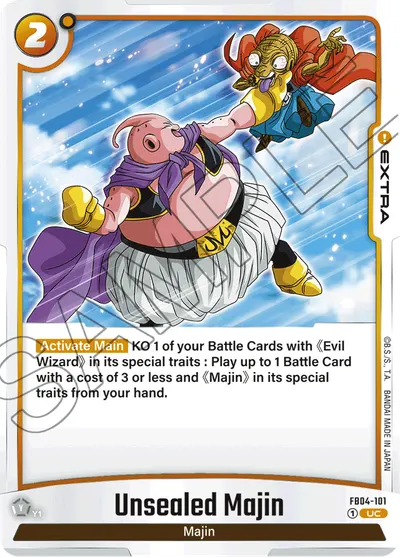 Unsealed Majin