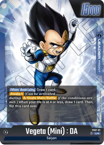 Vegeta (Mini): DA