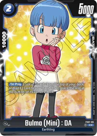 Bulma (Mini): DA