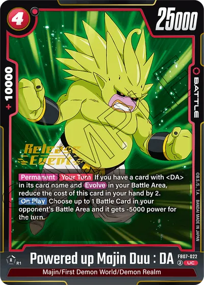 Powered up Majin Duu: DA