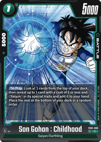 Son Gohan: Childhood