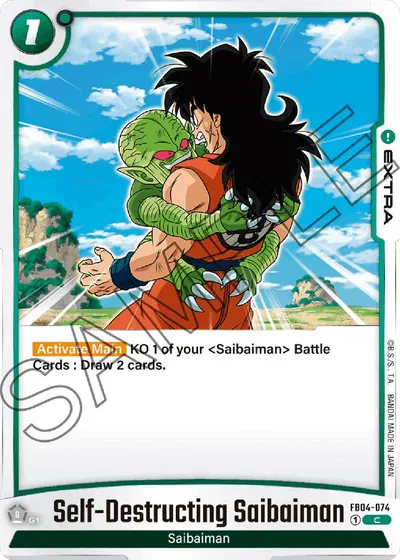 Self-Destructing Saibaiman