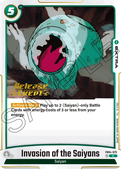 Invasion of the Saiyans