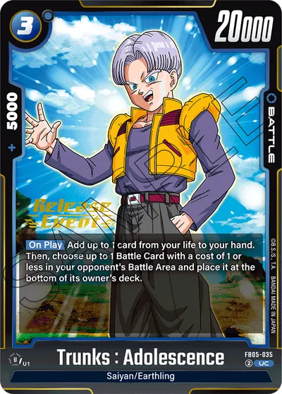 Trunks: Adolescence