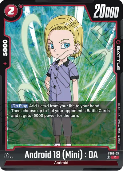 Android 18 (Mini): DA