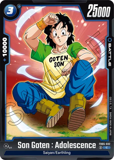 Son Goten: Adolescence