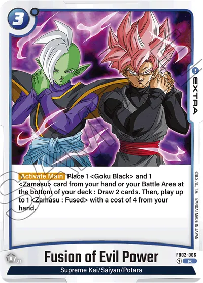 Fusion of Evil Power