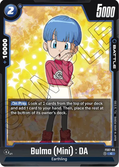 Bulma (Mini): DA