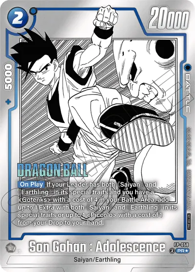 Son Gohan : Adolescence