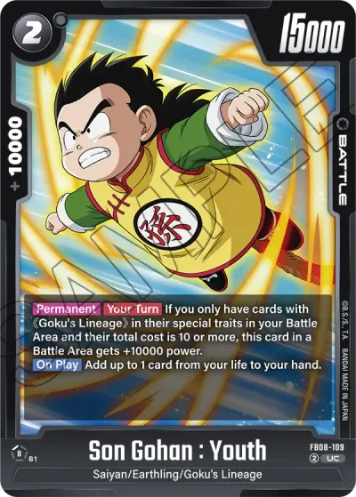 Son Gohan : Youth