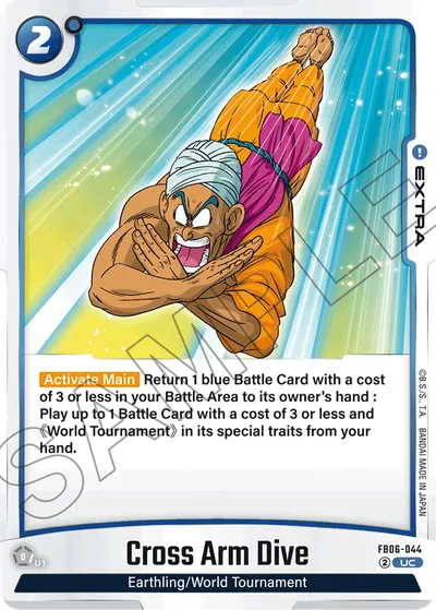 Cross Arm Dive