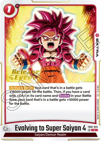 Evolving to Super Saiyan 4