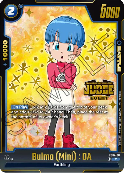 Bulma (Mini): DA
