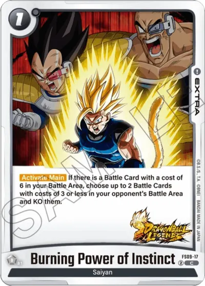 Burning Power of Instinct