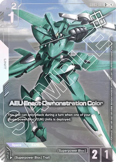AEU Enact Demonstration Color
