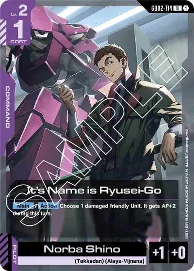 It's Name is Ryusei-Go