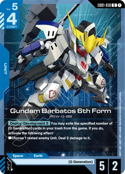Gundam Barbatos 6th Form