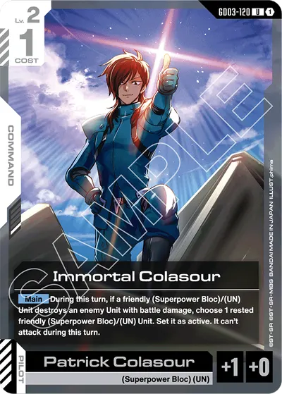 Immortal Colasour