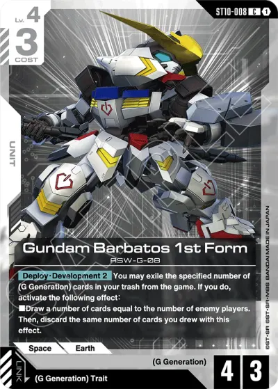 Gundam Barbatos 1st Form