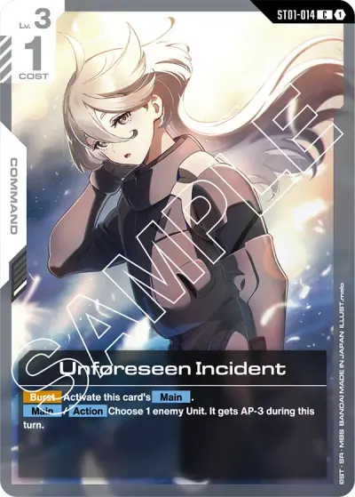 Unforeseen Incident