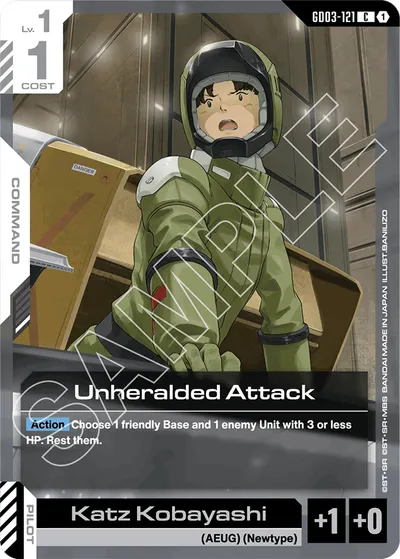 Unheralded Attack