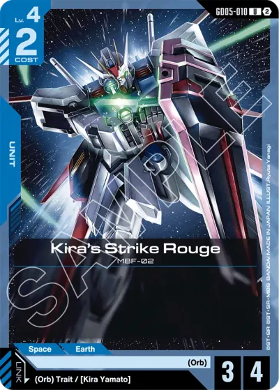 Kira's Strike Rouge