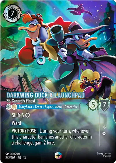 Darkwing Duck & Launchpad - St. Canard's Finest