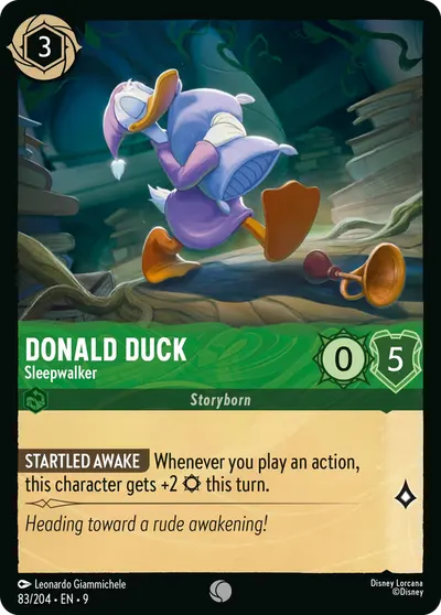 Donald Duck - Sleepwalker