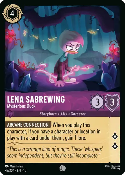 Lena Sabrewing - Mysterious Duck