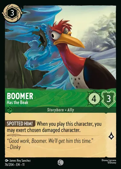 Boomer - Has the Beak