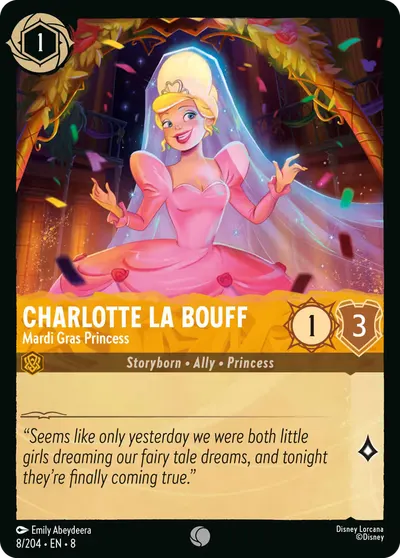 Charlotte La Bouff - Mardi Gras Princess