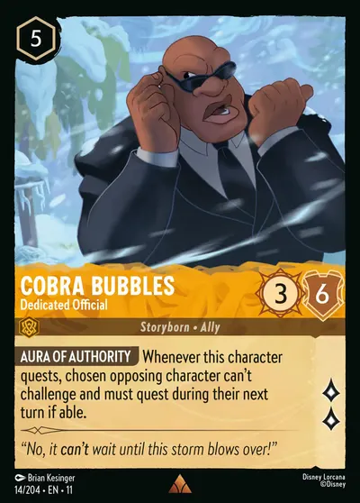 Cobra Bubbles - Dedicated Official