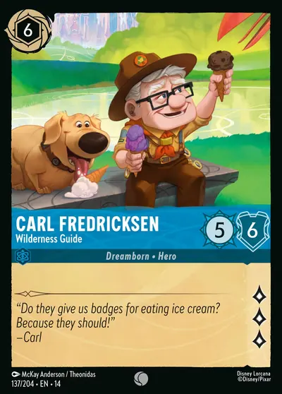 Carl Fredricksen - Wilderness Guide