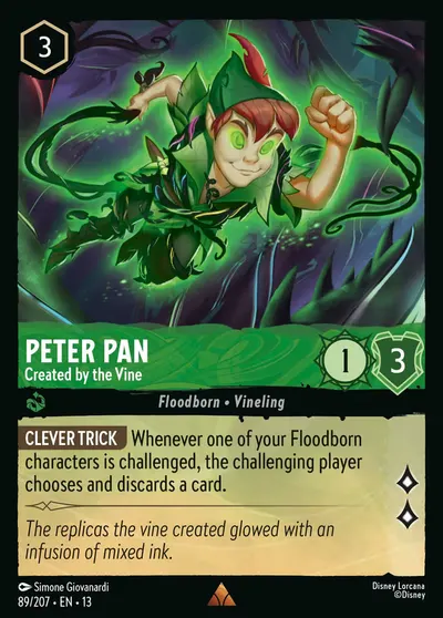 Peter Pan - Created by the Vine