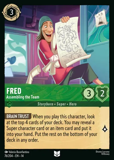 Fred - Assembling the Team