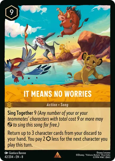 It Means No Worries