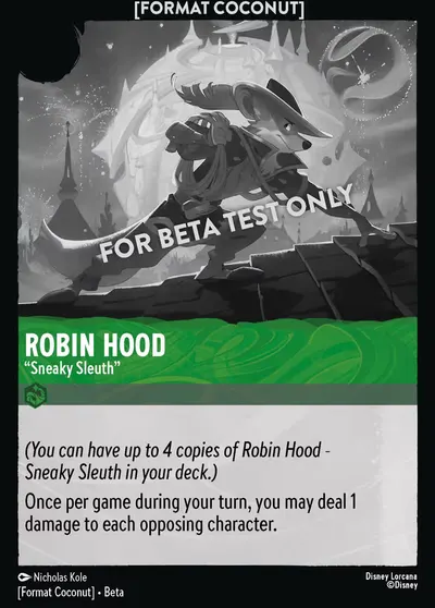 Robin Hood - "Sneaky Sleuth"