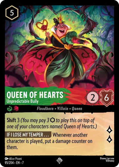 Queen of Hearts - Unpredictable Bully